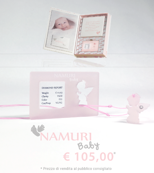Pietra certificata Namuri Bambino Namuri Baby in Diamante Diamante NPXJ-AR03 - NPXJ-AR03
